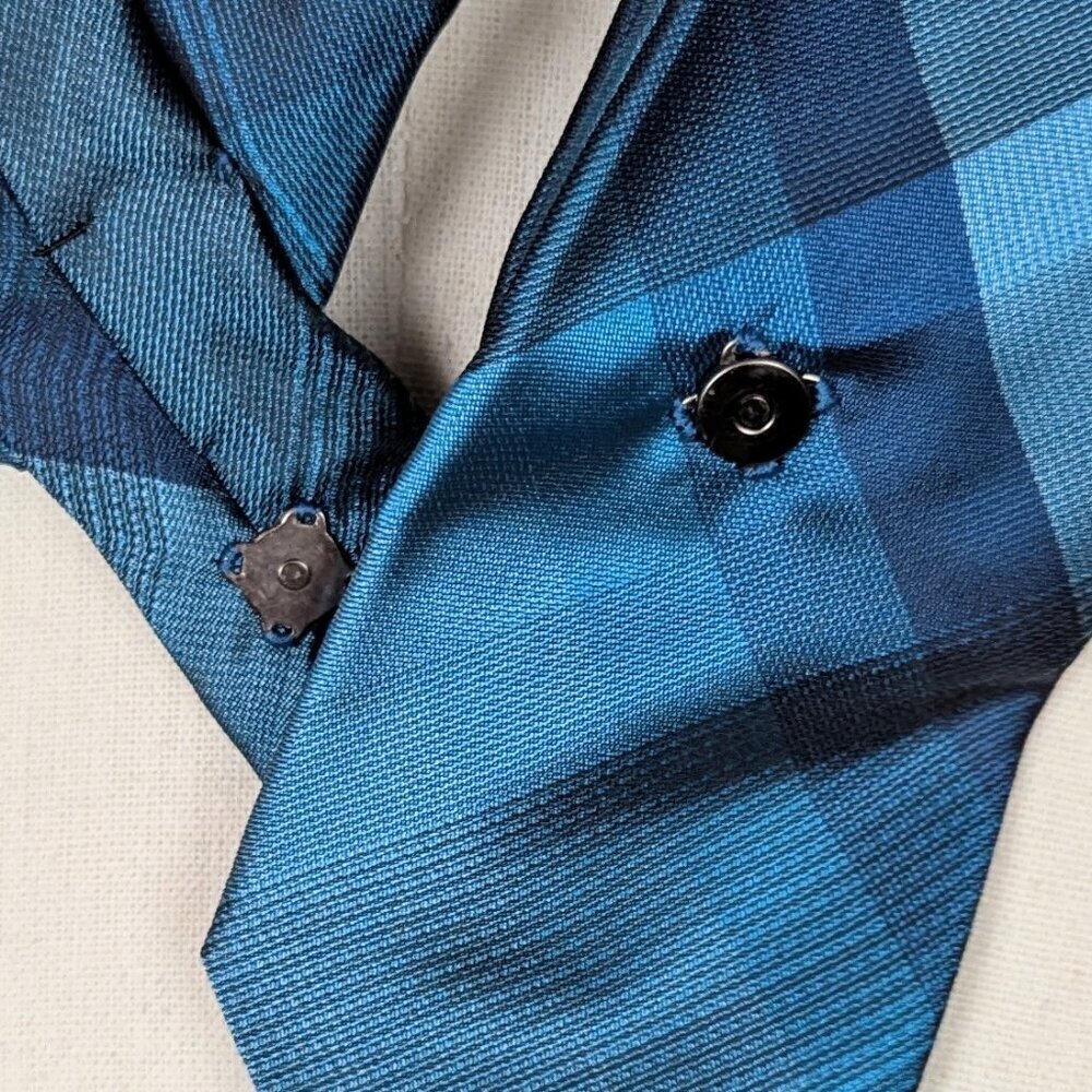 NEW Ogsplosh Women's Ascot Scarf Teal Short - Picture 3 of 7
